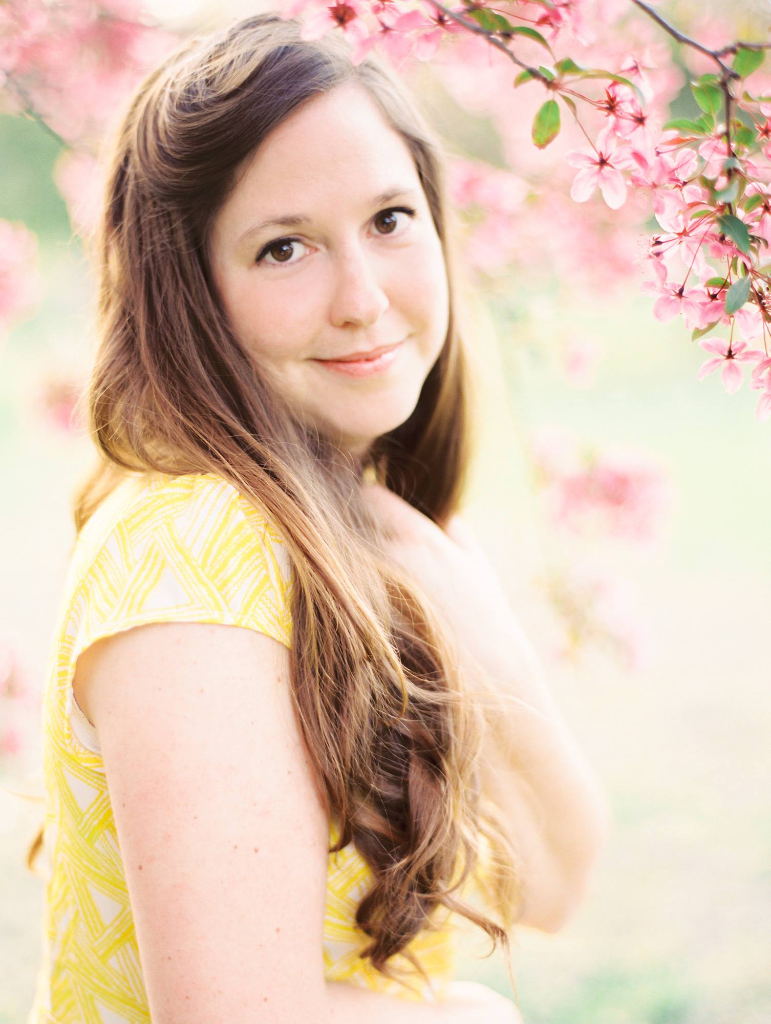 Shauna Devenport, a young woman with brown hair and brown eyes.